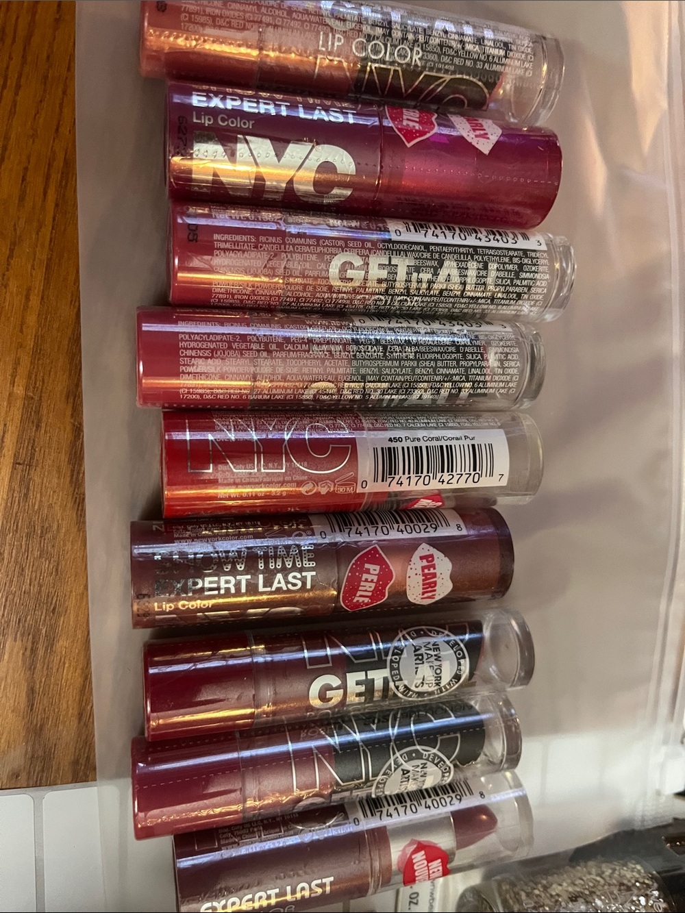 NYC Expert Last Lip Color Set — Berry and Rose Tones